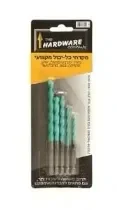 סט מקדחים כל יכול (4-8 מ''מ)