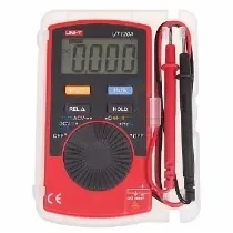 רב מודד פנקס כיס + 100 מיקרו פארן+ תדר UNI-T