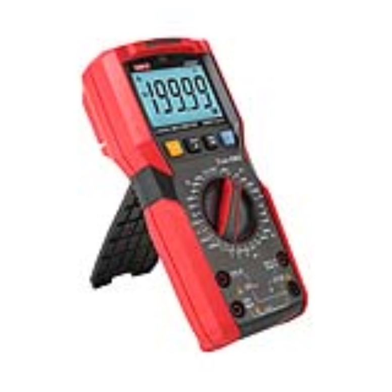 רב מודד 20A+טמפ'+קבלים+תדר+Trms+מדהה מתח ללא מגע UNI-T