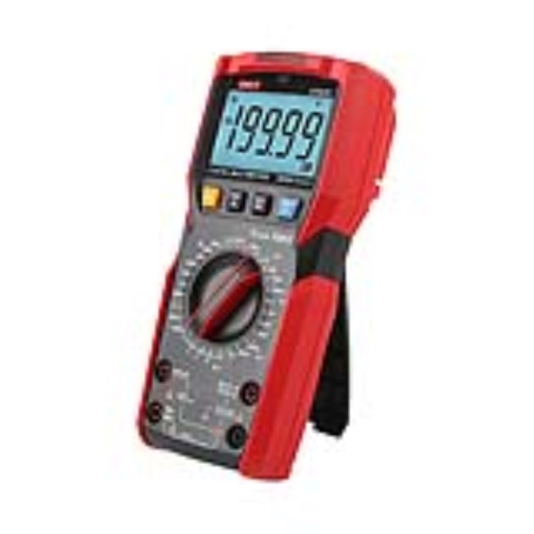 רב מודד 20A+טמפ'+קבלים+תדר+Trms+מדהה מתח ללא מגע UNI-T