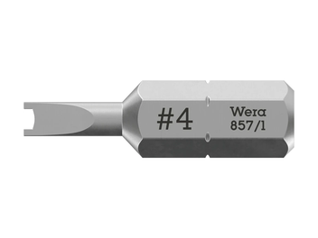 ביט לברגי מפתח כסוף (מזלג) WERA