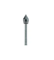 פצירה מסתובבת Alpen לשיקוע ופאזות (Countersink) 60° - קנה 6 מ''מ