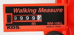 גלגלת למדידה מתקפלת עד 10 ק''מ KDS WM-10KL יפן