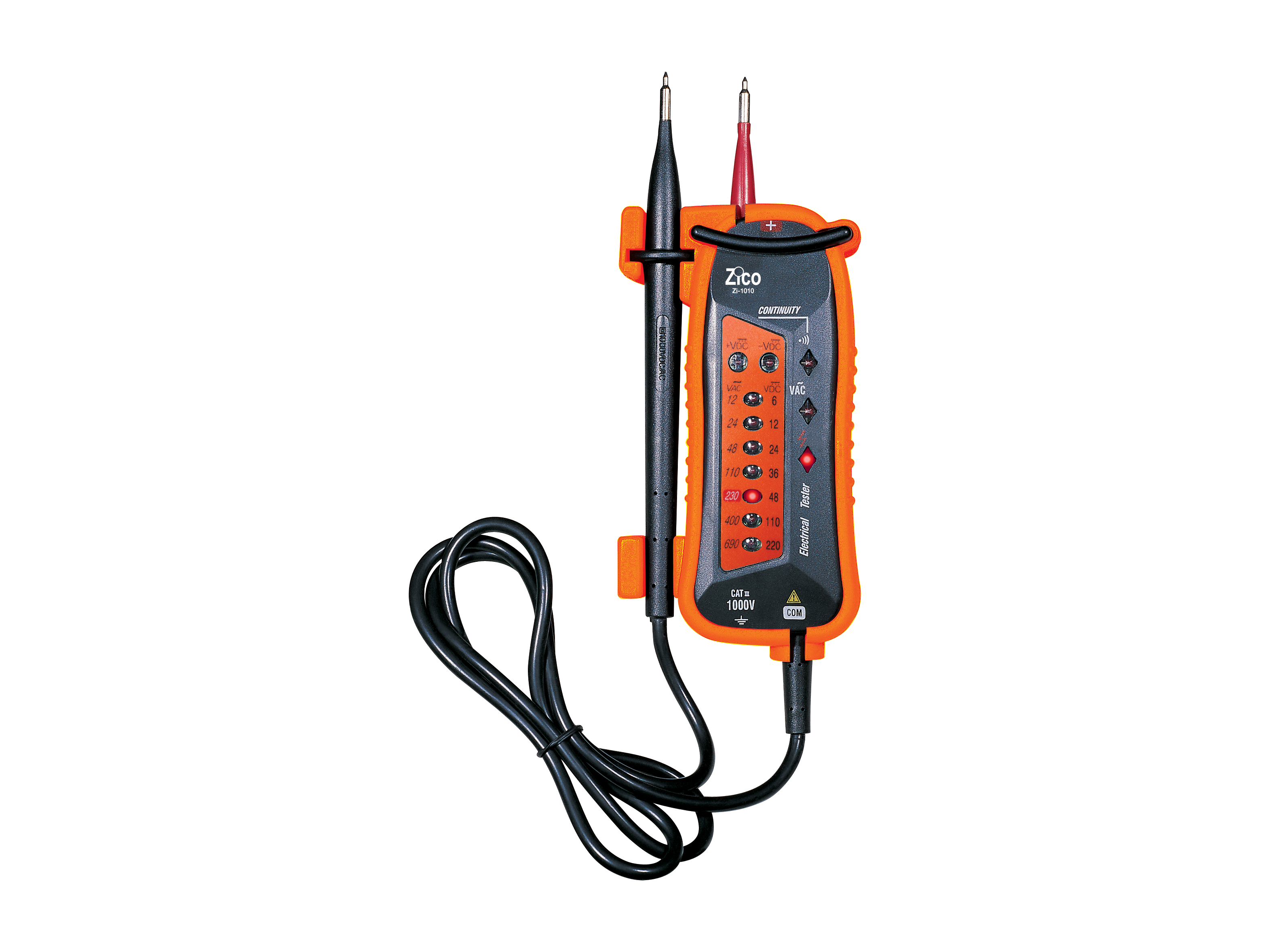 מודד מתחים ורציפות דר' טסט 600V זיקו דגם ZI1010