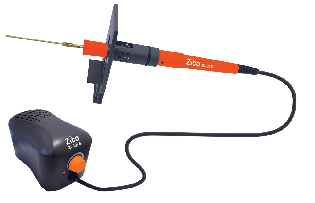 צורב וחותך קלקר חשמלי מקצועי עם ויסות חום 8078 ZICO