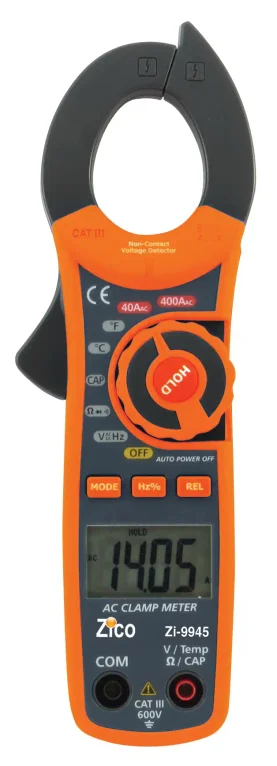 צבת 400A דגם + מד טמפרטורה דגם 9945 ZICO