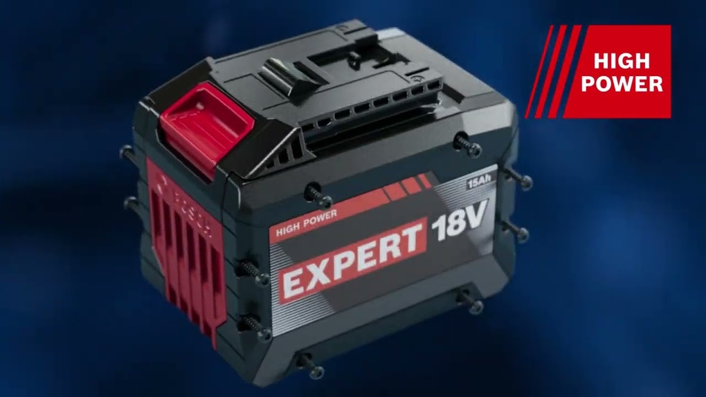 סט 2 סוללות ומטען | BOSCH EXPERT 15Ah