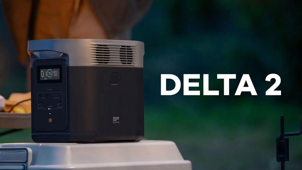 תחנת כח ניידת ECOFLOW DELTA 2 LIFEPO4 קיבולת 1Kwh - הספק 1.8Kw