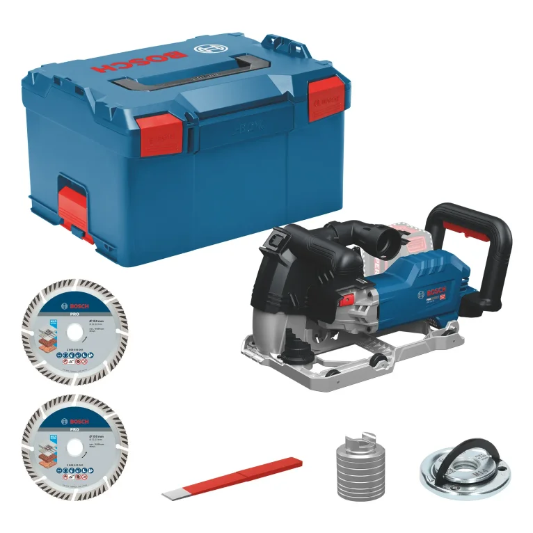 מחרצת בטון נטענת Bosch GNF 18V-40 בתוך מזוודת L-BOXX עם אביזרים