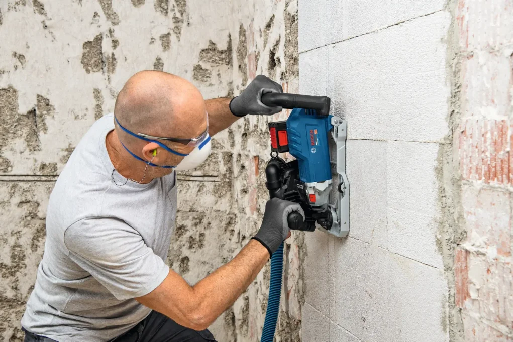 גוף מחרצת בטון נטענת Bosch GNF 18V-40 Professional 18V BITURBO בראשלס