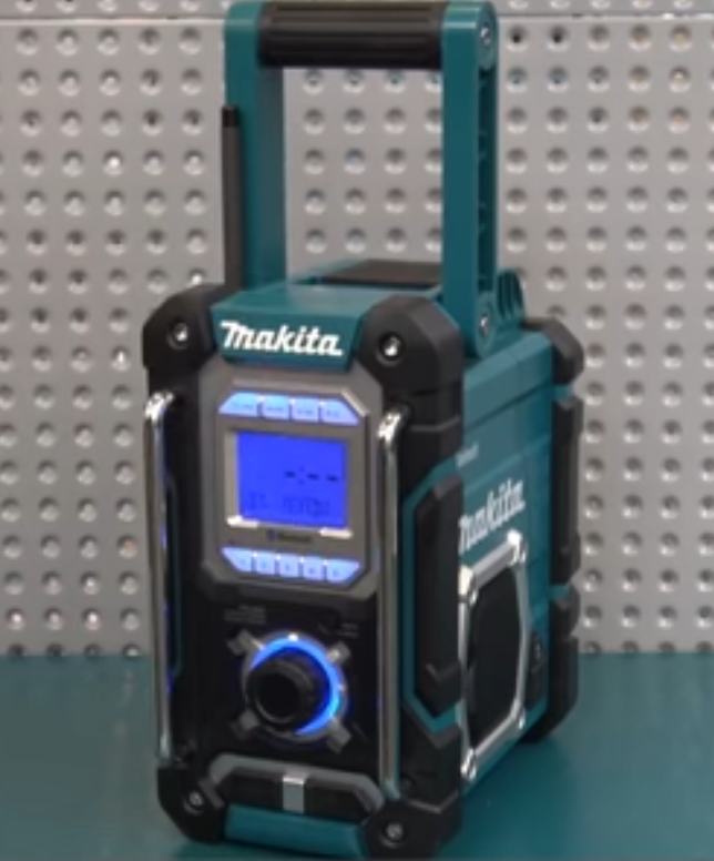 רדיו אתר נטען Bluetooth + שעון מעורר 7.2V-18V גוף בלבד DMR108 MAKITA