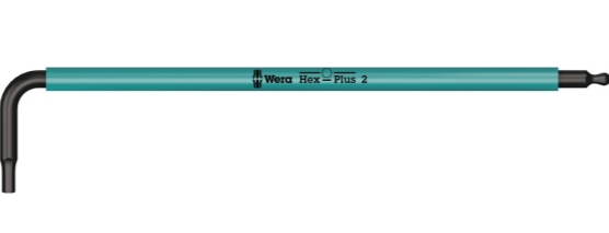 מפתח אלן כדורי צבעוני 1.5 מ''מ WERA